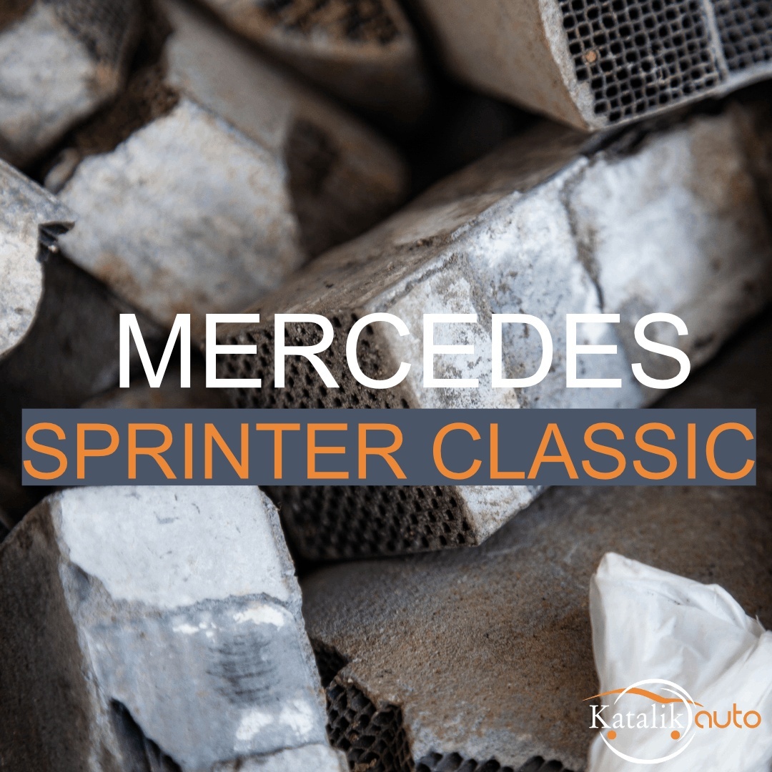Фото сажевого фильтра с Mercedes-Benz Sprinter Classic